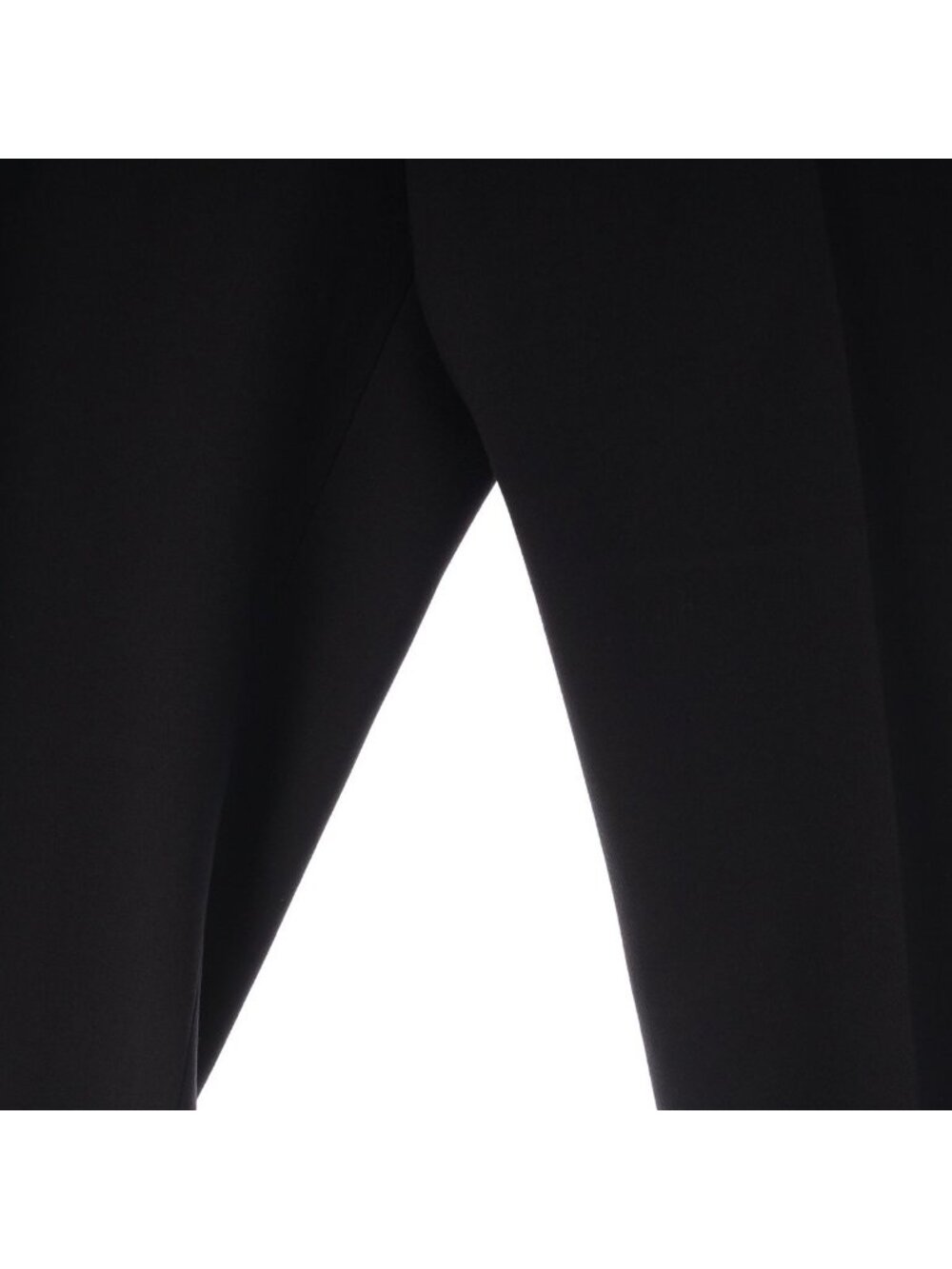 Saint Laurent Wool Side Zip Trousers Pants Black 34 - Picture 4 of 10
